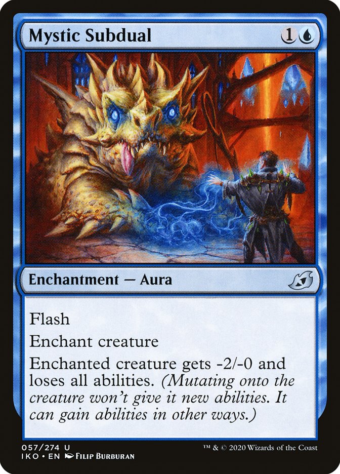 Mystic Subdual [Ikoria: Lair of Behemoths] | Dragon's Lair Comics and Fantasy Houston TX