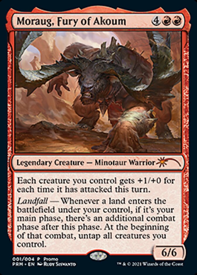 Moraug, Fury of Akoum [Year of the Ox 2021] | Dragon's Lair Comics and Fantasy Houston TX