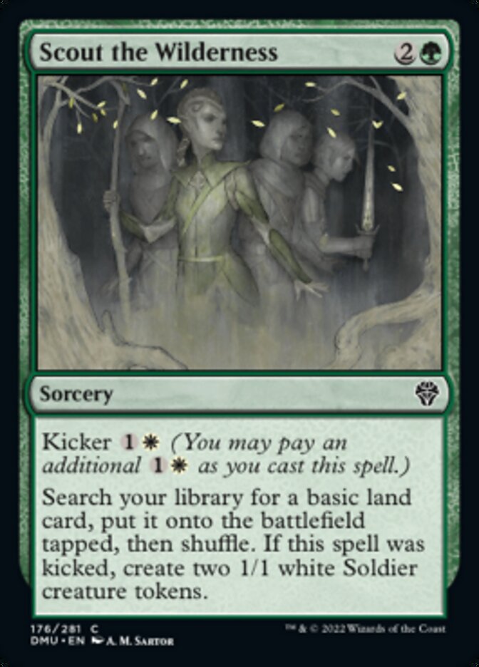 Scout the Wilderness [Dominaria United] | Dragon's Lair Comics and Fantasy Houston TX