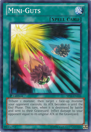 Mini Guts [SP14-EN036] Starfoil Rare | Dragon's Lair Comics and Fantasy Houston TX