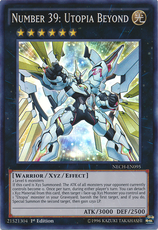 Number 39: Utopia Beyond [NECH-EN095] Super Rare | Dragon's Lair Comics and Fantasy Houston TX