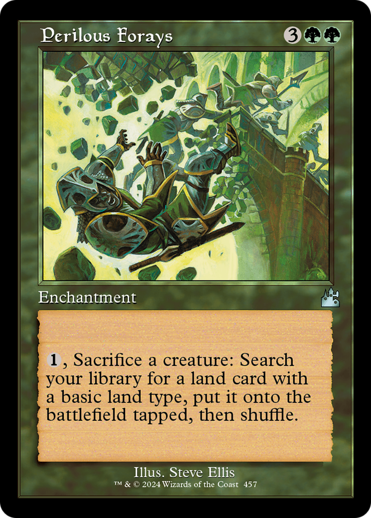 Perilous Forays (Retro) [Ravnica Remastered] | Dragon's Lair Comics and Fantasy Houston TX
