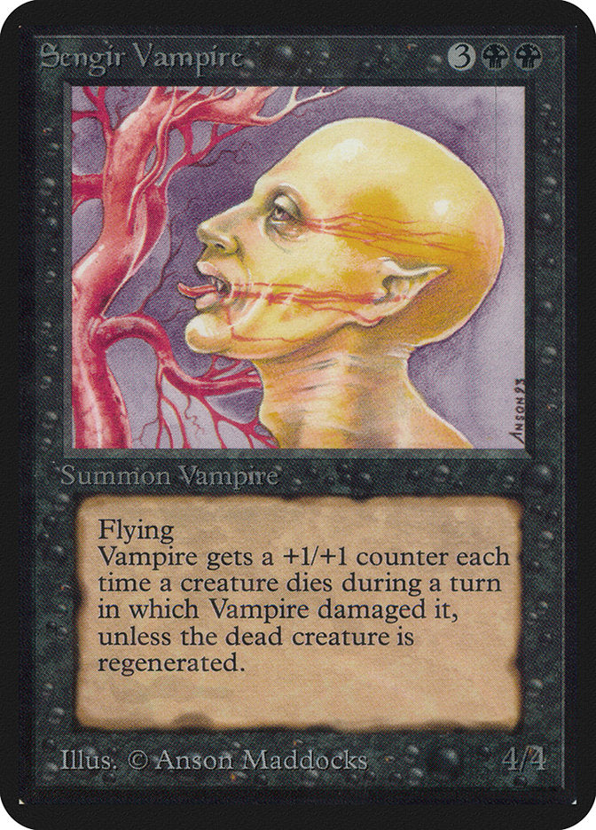 Sengir Vampire [Alpha Edition] | Dragon's Lair Comics and Fantasy Houston TX