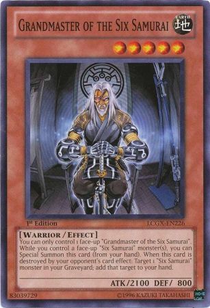 Grandmaster of the Six Samurai [LCGX-EN226] Common | Dragon's Lair Comics and Fantasy Houston TX