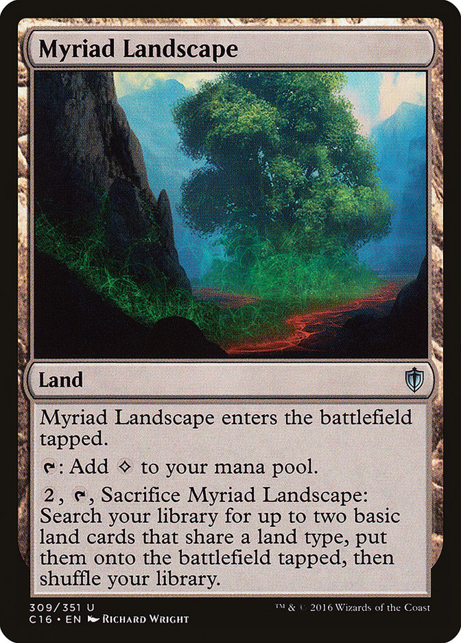 Myriad Landscape [Commander 2016] | Dragon's Lair Comics and Fantasy Houston TX
