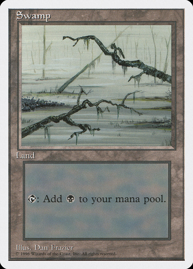 Swamp (Gray Water, Light Fog) [Introductory Two-Player Set] | Dragon's Lair Comics and Fantasy Houston TX