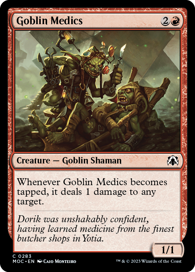 Goblin Medics [March of the Machine Commander] | Dragon's Lair Comics and Fantasy Houston TX