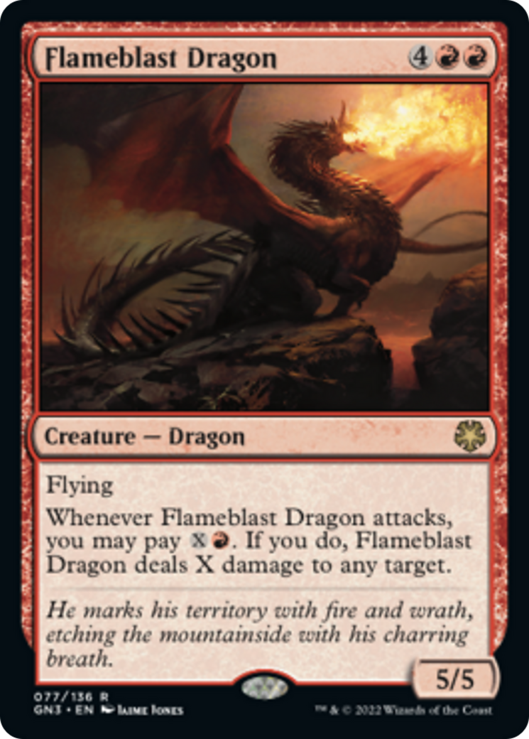 Flameblast Dragon [Game Night: Free-for-All] | Dragon's Lair Comics and Fantasy Houston TX
