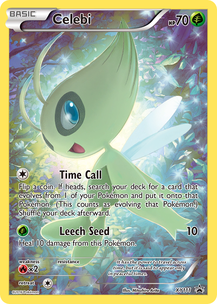 Celebi (XY111) [XY: Black Star Promos] | Dragon's Lair Comics and Fantasy Houston TX