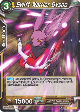 Swift Warrior Dyspo (TB1-083) [The Tournament of Power] | Dragon's Lair Comics and Fantasy Houston TX