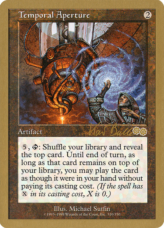 Temporal Aperture (Kai Budde) [World Championship Decks 1999] | Dragon's Lair Comics and Fantasy Houston TX