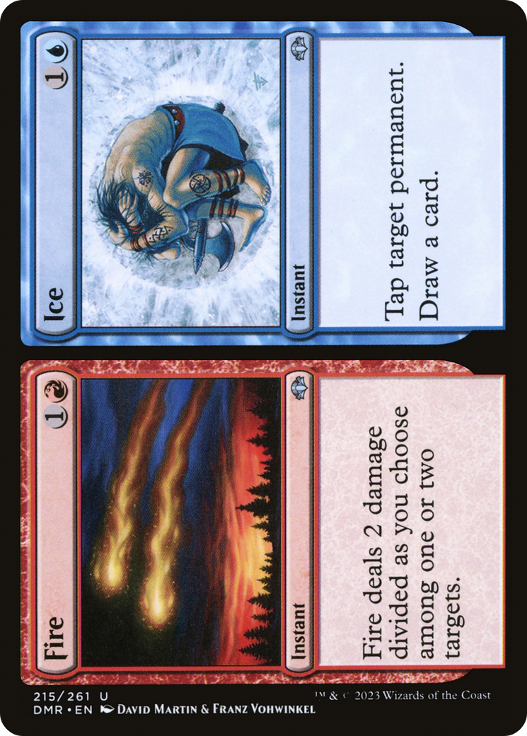 Fire // Ice [Dominaria Remastered] | Dragon's Lair Comics and Fantasy Houston TX