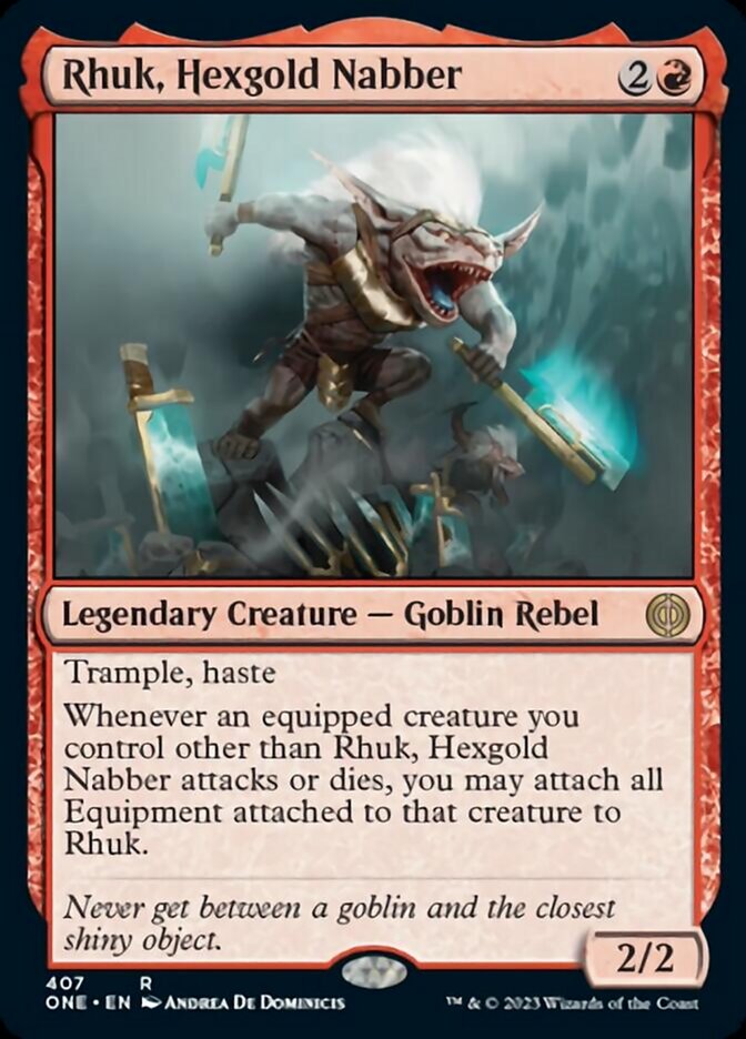 Rhuk, Hexgold Nabber [Phyrexia: All Will Be One] | Dragon's Lair Comics and Fantasy Houston TX