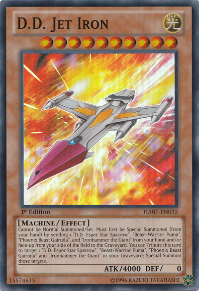 D.D. Jet Iron [HA07-EN035] Super Rare | Dragon's Lair Comics and Fantasy Houston TX