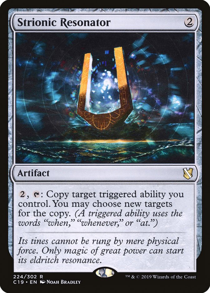 Strionic Resonator [Commander 2019] | Dragon's Lair Comics and Fantasy Houston TX