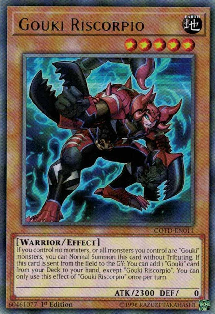 Gouki Riscorpio [COTD-EN011] Rare | Dragon's Lair Comics and Fantasy Houston TX
