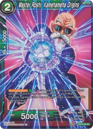 Master Roshi, Kamehameha Origins (EX10-02) [Namekian Surge] | Dragon's Lair Comics and Fantasy Houston TX