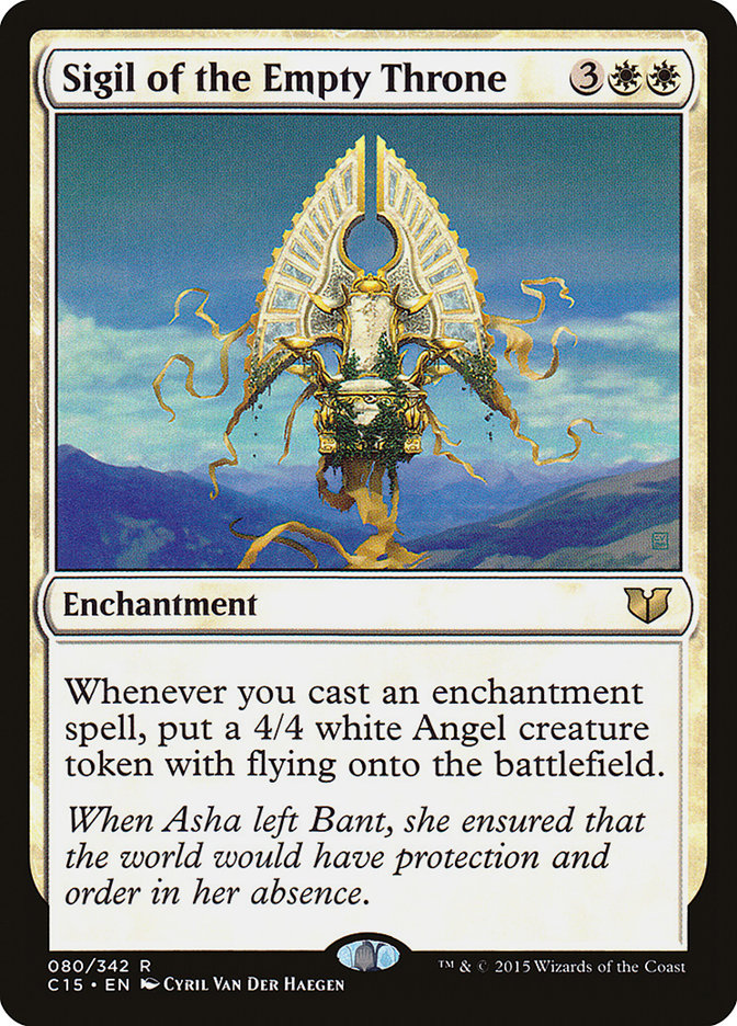 Sigil of the Empty Throne [Commander 2015] | Dragon's Lair Comics and Fantasy Houston TX
