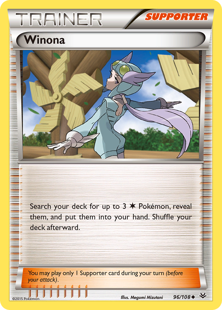 Winona (96/108) [XY: Roaring Skies] | Dragon's Lair Comics and Fantasy Houston TX