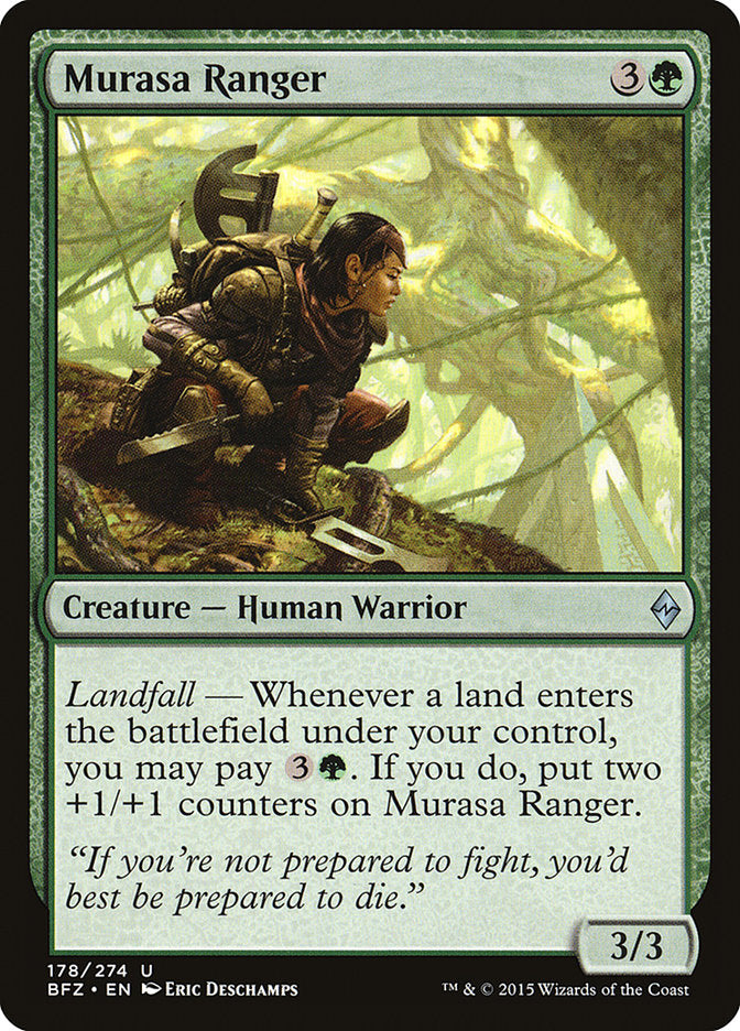 Murasa Ranger [Battle for Zendikar] | Dragon's Lair Comics and Fantasy Houston TX