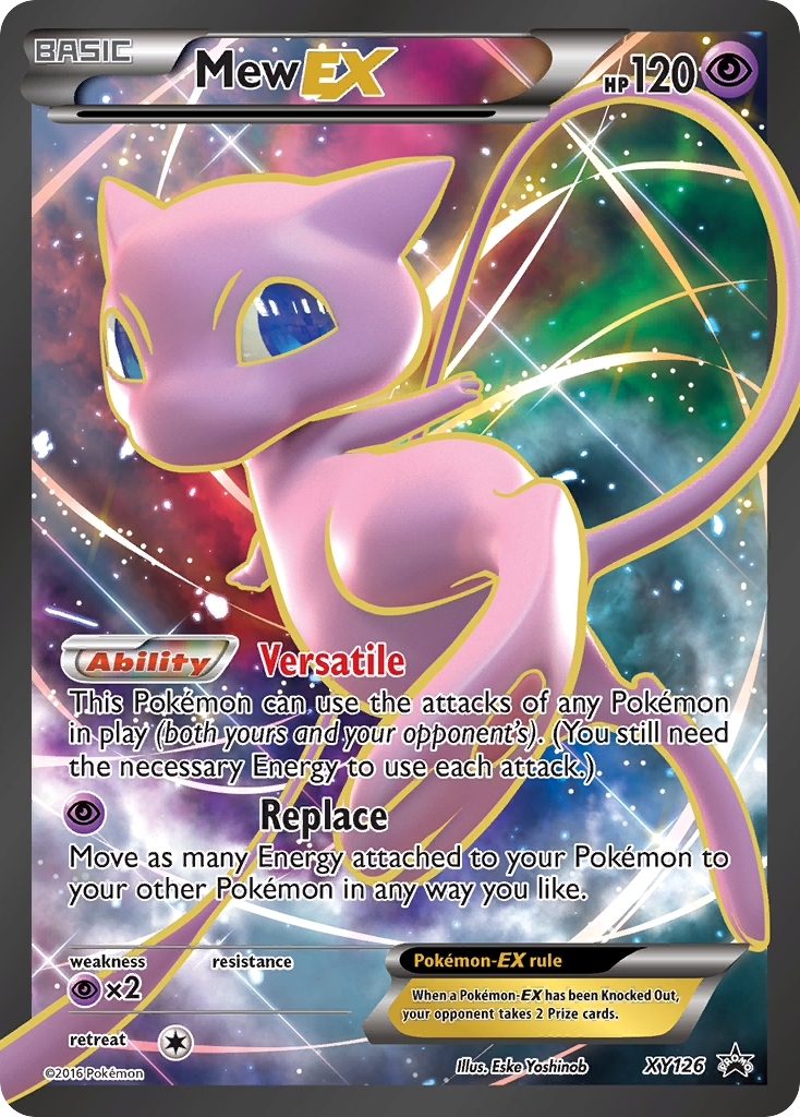 Mew EX (XY126) [XY: Black Star Promos] | Dragon's Lair Comics and Fantasy Houston TX