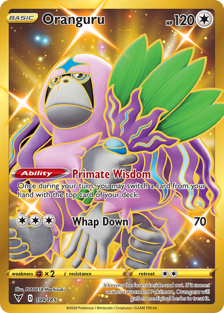 Oranguru (199/185) [Sword & Shield: Vivid Voltage] | Odin's Place