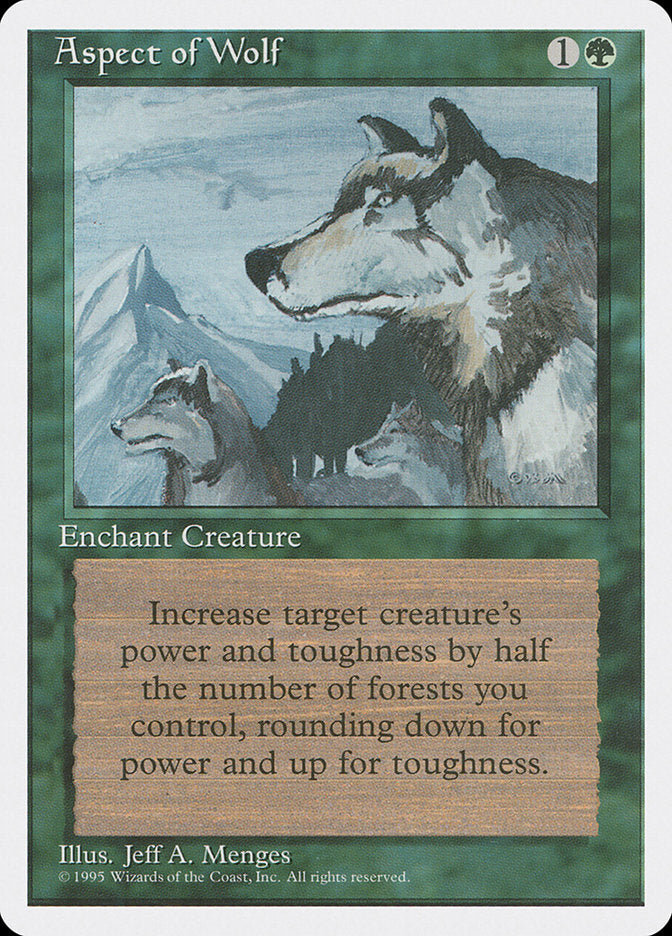 Aspect of Wolf [Fourth Edition] | Dragon's Lair Comics and Fantasy Houston TX