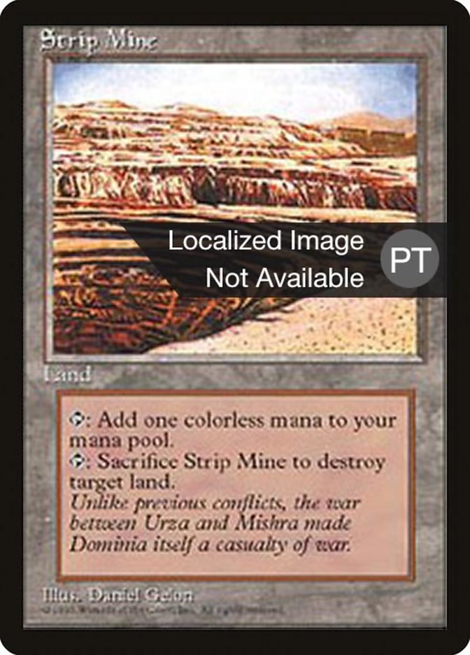 Strip Mine [Fourth Edition (Foreign Black Border)] | Dragon's Lair Comics and Fantasy Houston TX