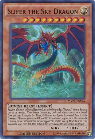 Slifer the Sky Dragon [MVP1-ENSV6] Ultra Rare | Dragon's Lair Comics and Fantasy Houston TX