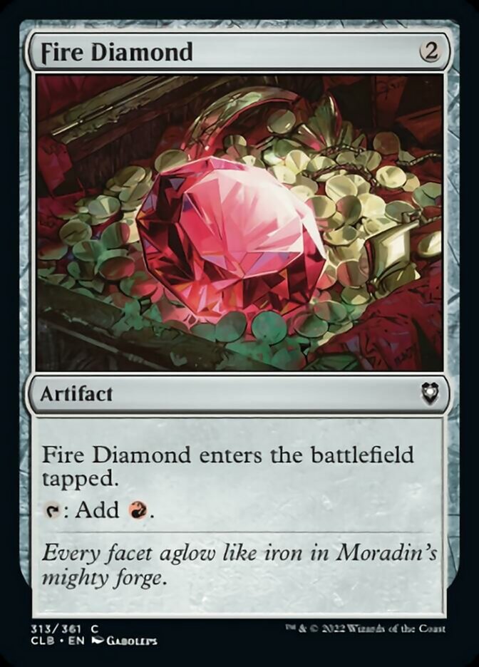 Fire Diamond [Commander Legends: Battle for Baldur's Gate] | Dragon's Lair Comics and Fantasy Houston TX