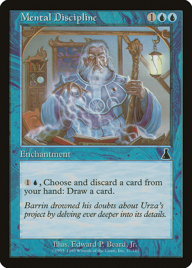 Mental Discipline [Urza's Destiny] | Dragon's Lair Comics and Fantasy Houston TX