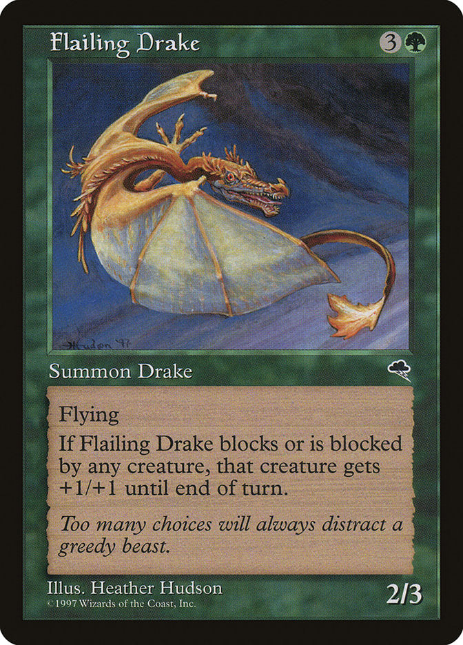 Flailing Drake [Tempest] | Dragon's Lair Comics and Fantasy Houston TX