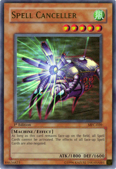 Spell Canceller [MFC-020] Ultra Rare | Dragon's Lair Comics and Fantasy Houston TX