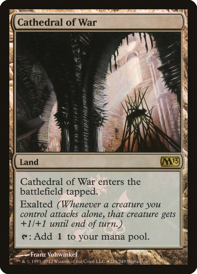 Cathedral of War (Buy-A-Box) [Magic 2013 Promos] | Dragon's Lair Comics and Fantasy Houston TX