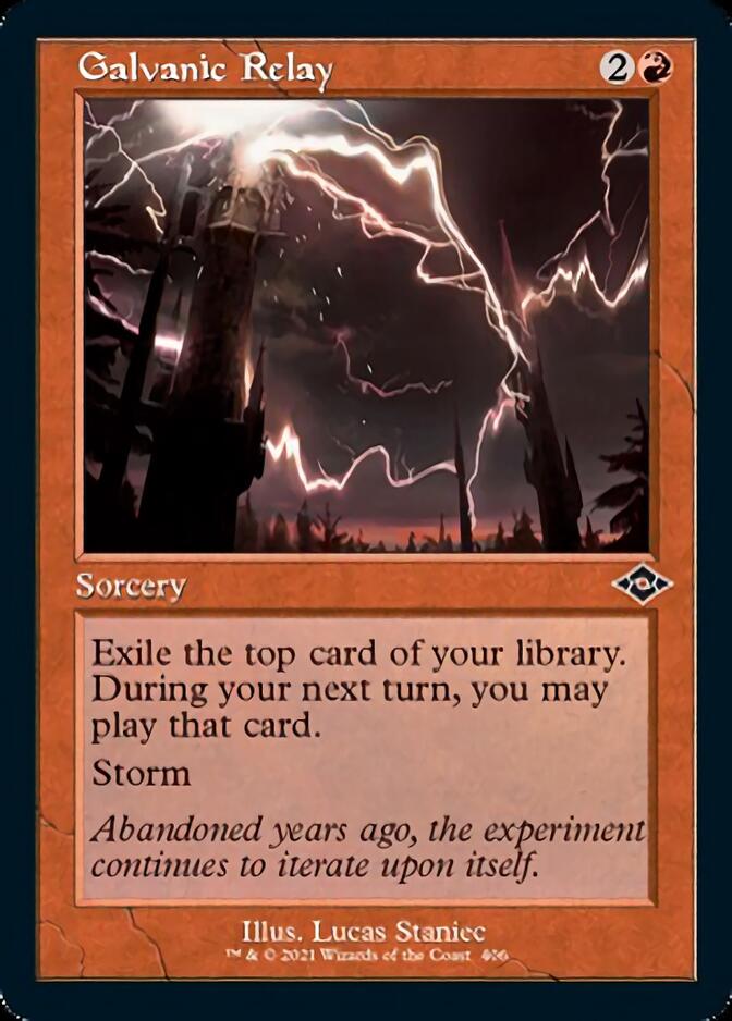 Galvanic Relay (Retro Foil Etched) [Modern Horizons 2] | Dragon's Lair Comics and Fantasy Houston TX