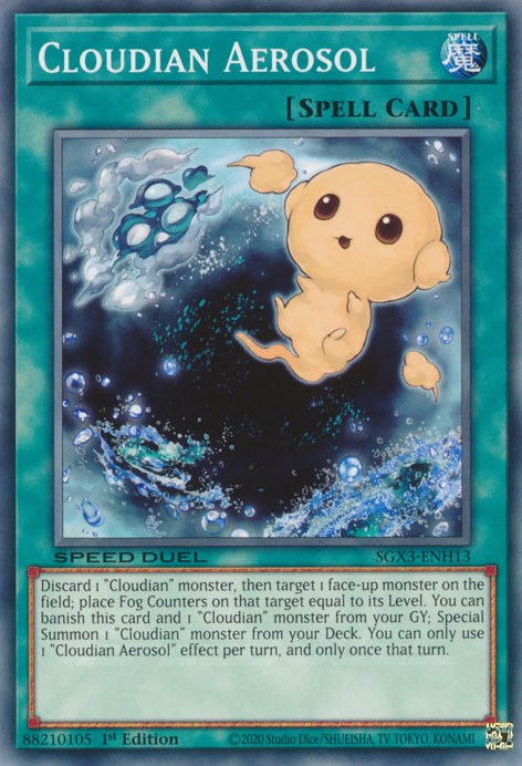 Cloudian Aerosol [SGX3-ENH13] Common | Dragon's Lair Comics and Fantasy Houston TX