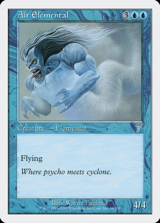 Air Elemental [Seventh Edition] | Dragon's Lair Comics and Fantasy Houston TX