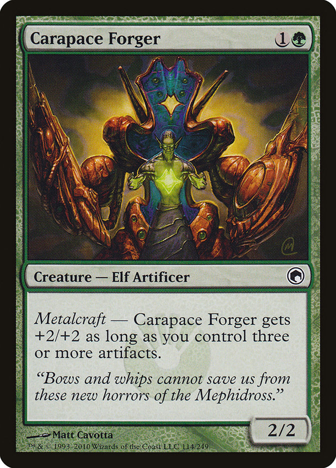 Carapace Forger [Scars of Mirrodin] | Dragon's Lair Comics and Fantasy Houston TX