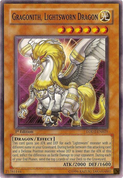 Gragonith, Lightsworn Dragon [LODT-EN025] Common | Dragon's Lair Comics and Fantasy Houston TX