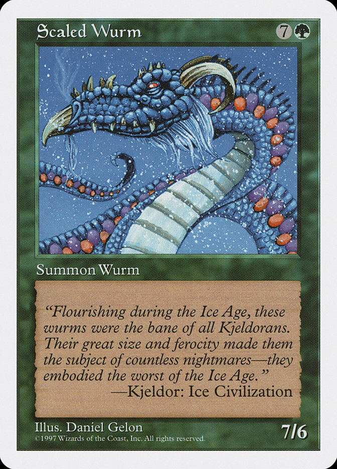 Scaled Wurm [Fifth Edition] | Dragon's Lair Comics and Fantasy Houston TX