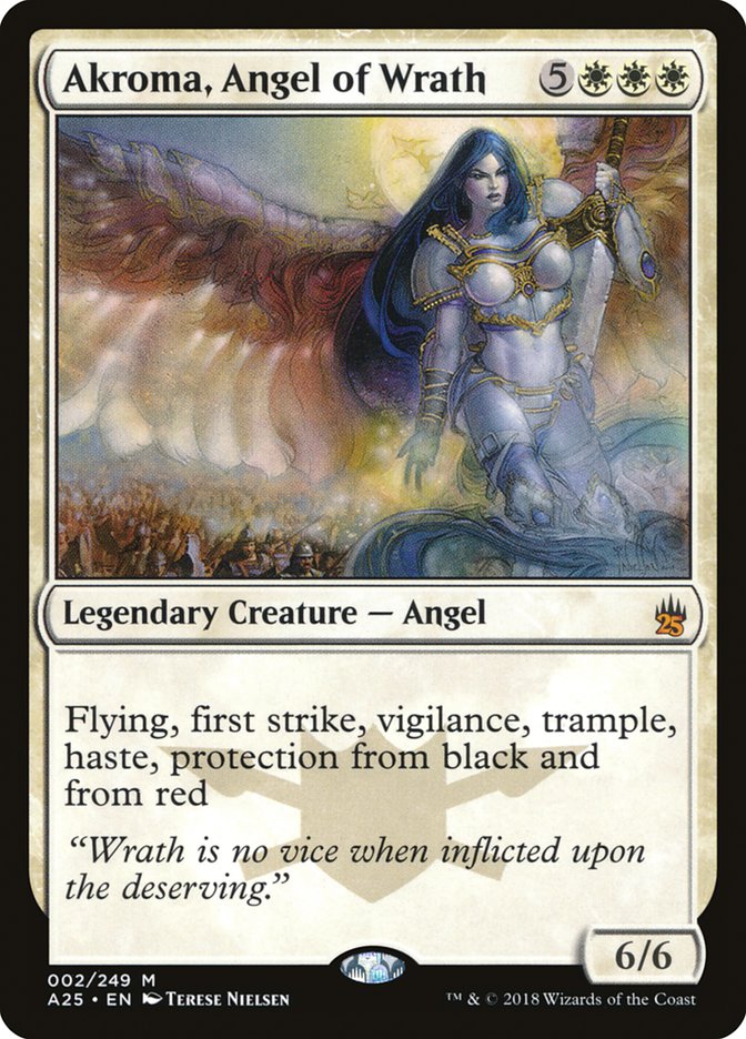 Akroma, Angel of Wrath [Masters 25] | Dragon's Lair Comics and Fantasy Houston TX