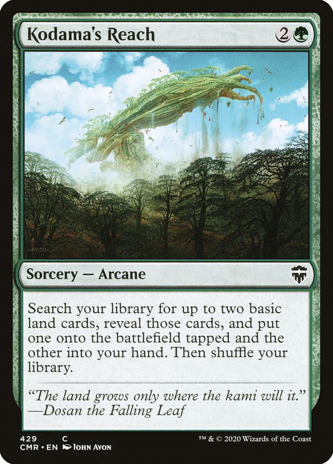 Kodama's Reach [Commander Legends] | Dragon's Lair Comics and Fantasy Houston TX