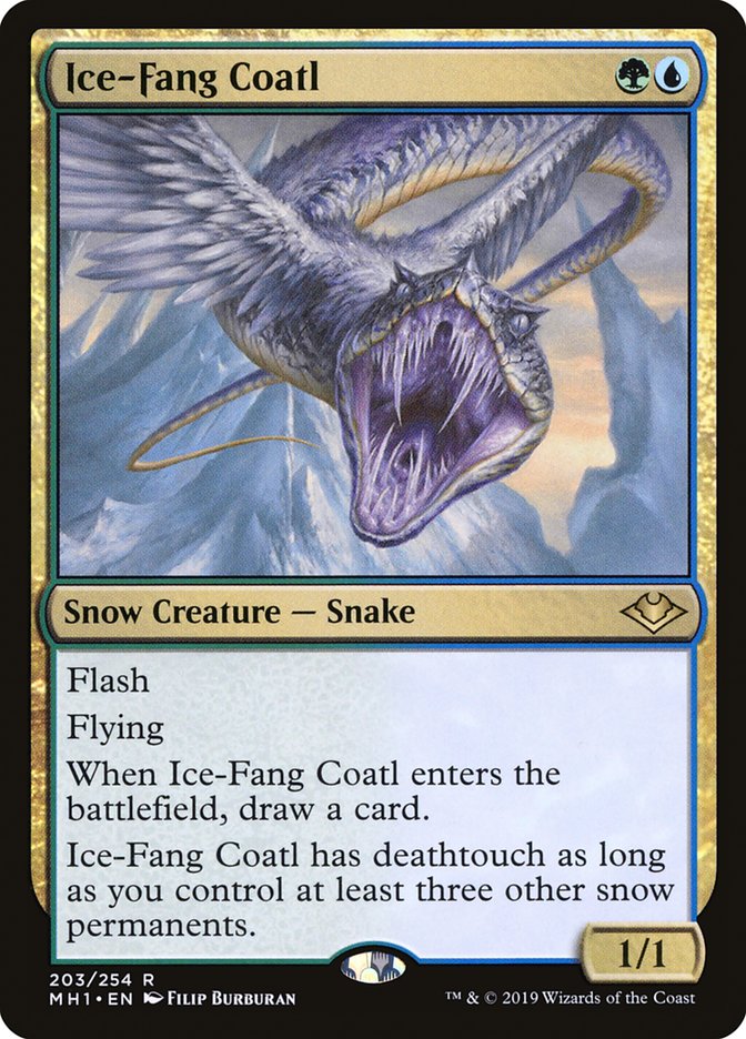 Ice-Fang Coatl [Modern Horizons] | Dragon's Lair Comics and Fantasy Houston TX