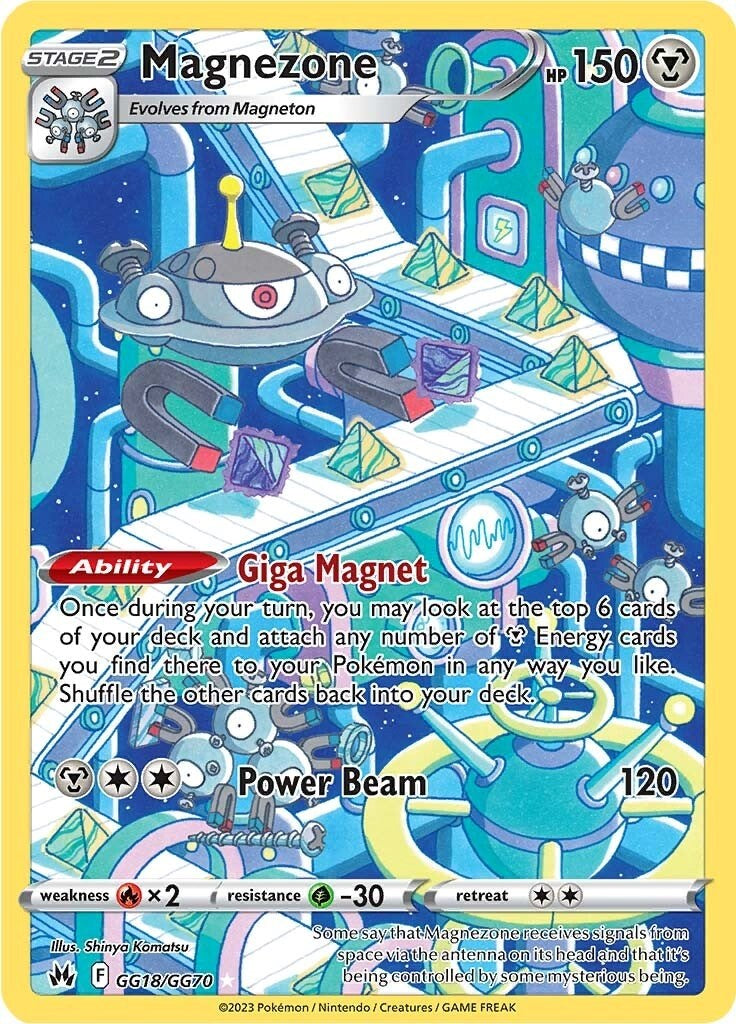 Magnezone (GG18/GG70) [Sword & Shield: Crown Zenith] | Dragon's Lair Comics and Fantasy Houston TX