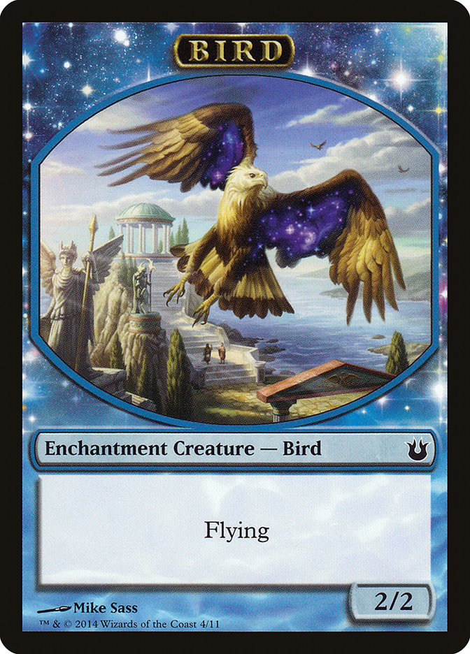 Bird Token (4/11) [Born of the Gods Tokens] | Dragon's Lair Comics and Fantasy Houston TX
