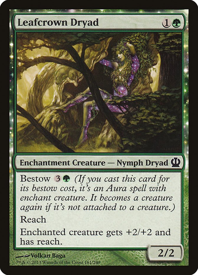 Leafcrown Dryad [Theros] | Dragon's Lair Comics and Fantasy Houston TX