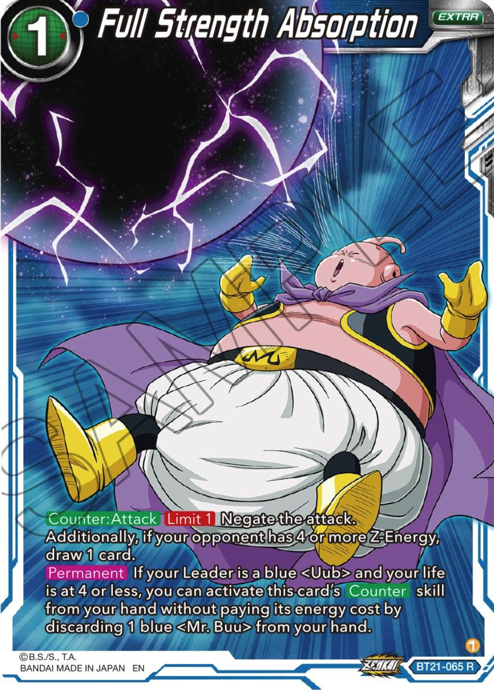 Full Strength Absorption (BT21-065) [Wild Resurgence] | Dragon's Lair Comics and Fantasy Houston TX