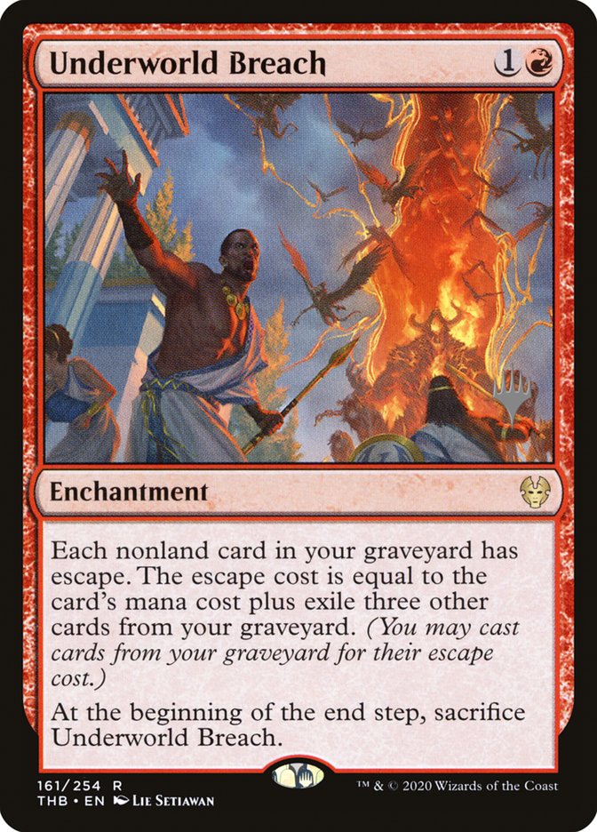 Underworld Breach (Promo Pack) [Theros Beyond Death Promos] | Dragon's Lair Comics and Fantasy Houston TX