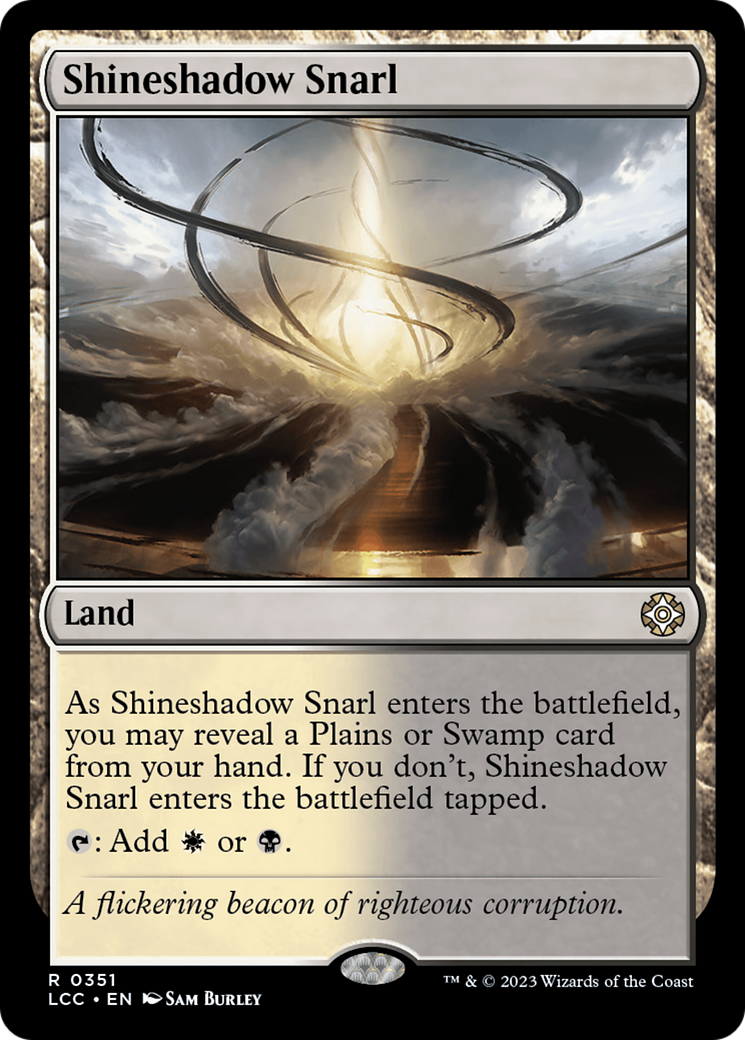 Shineshadow Snarl [The Lost Caverns of Ixalan Commander] | Dragon's Lair Comics and Fantasy Houston TX