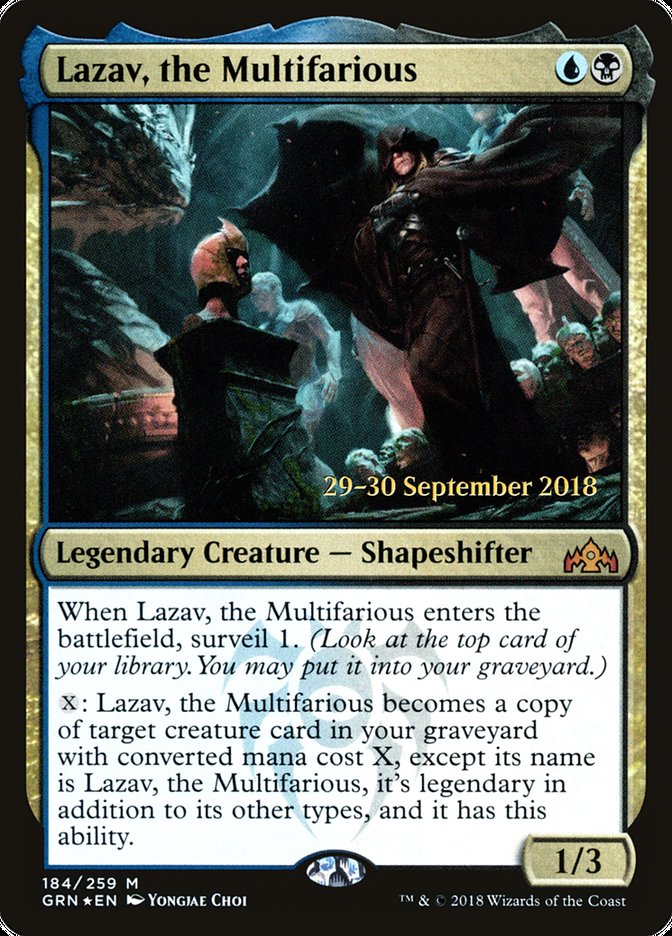 Lazav, the Multifarious [Guilds of Ravnica Prerelease Promos] | Dragon's Lair Comics and Fantasy Houston TX